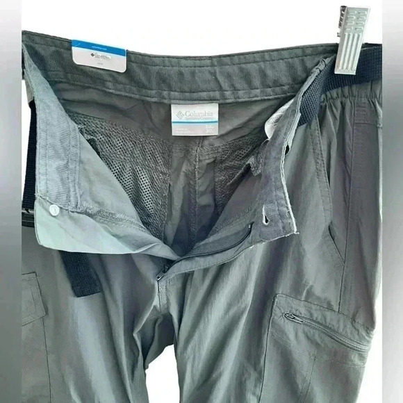 Columbia Convertible Pants Men's 30 x 30 Green Omni Shade Sun Protection Hiking - Picture 5 of 9